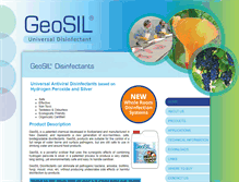 Tablet Screenshot of geosil.co.nz